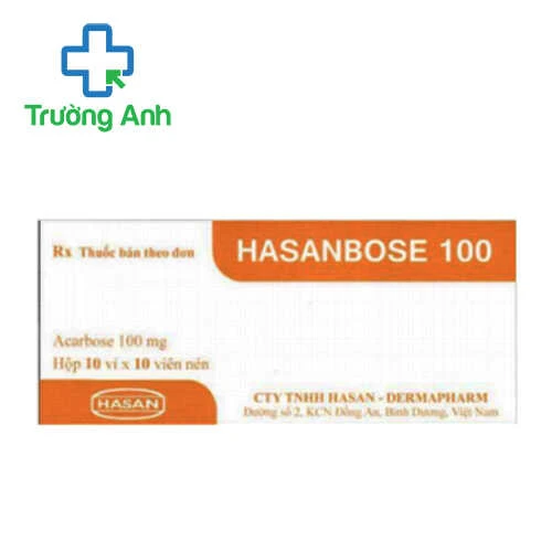 Hasanbose 100 - Thuốc điều trị đái tháo đường tuýp 2 hiệu quả