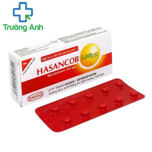 Hasancob 500MCG - Thuốc điều trị điều trị thiếu máu hồng cầu của Hasan.