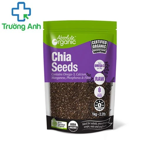 Hạt Chia Seed Organic Úc 1kg - Bổ sung và giúp tăng cường sức khoẻ