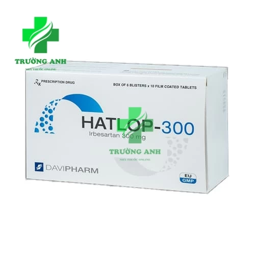 Hatlop-300 Davipharm - Thuốc điều trị tăng huyết áp chất lượng