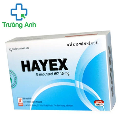 HAYEX - Thuốc điều trị các bệnh hen phế quản, viêm phế quản