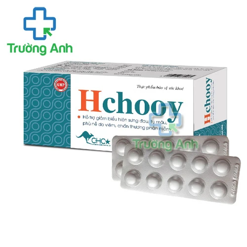 Hchooy CHC - Hỗ trợ giảm biểu hiện sưng đau, tụ máu