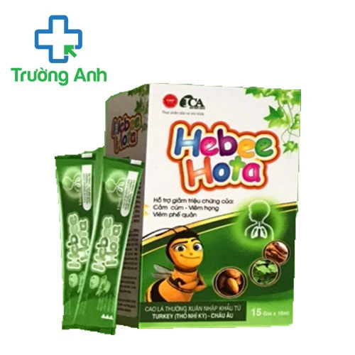 Hebee Hota (gói) - Hỗ trợ giảm các triệu chứng của cảm cúm