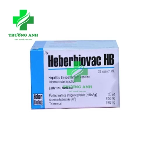 Heberbiovac HB 1ml - Vắc xin phòng ngừa Viêm gan B hiệu quả của CuBa