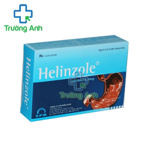 Helinzole 20mg - Điều trị viêm loét dạ dày - tá tràng