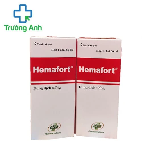 Hemafort 60ml OPV - Điều trị hiệu quả thiếu máu do thiếu sắt