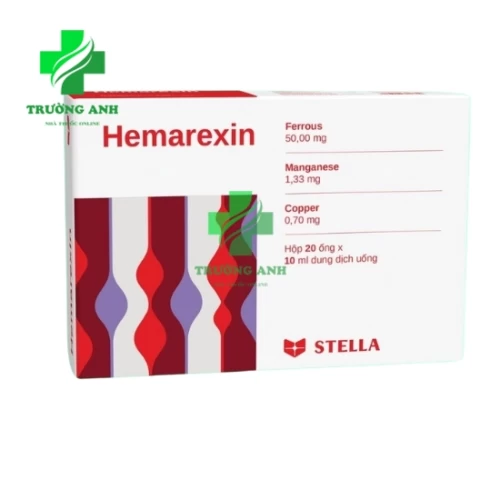 Hemarexin - Phòng ngừa và điều trị thiếu máu ở trẻ em, phụ nữ có thai