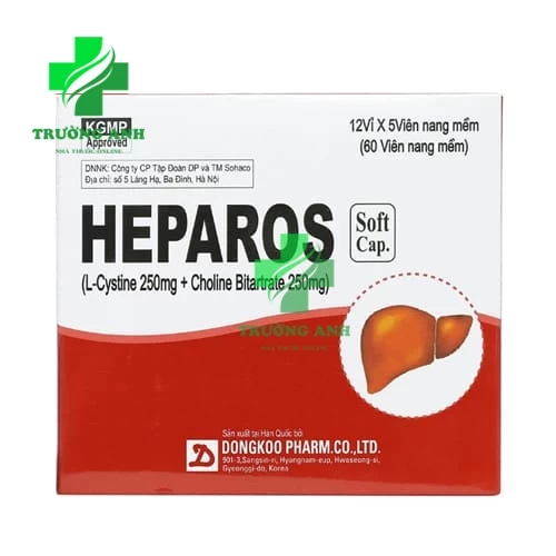 Heparos - Tăng cường chức năng gan hiệu quả của Hàn Quốc