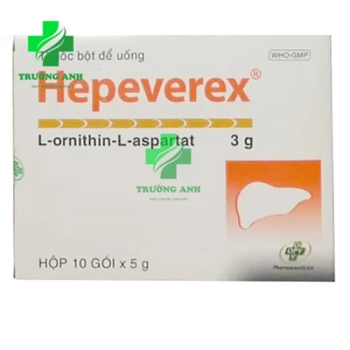 Hepeverex - Thuốc điều trị bệnh gan mãn tính hiệu quả