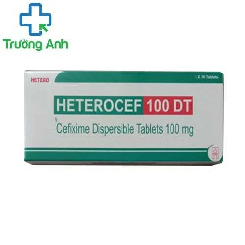 Heterocef 100 DT - Thuốc điều trị nhiễm khuẩn từ Ấn Độ