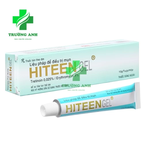 Hiteen gel 20g - Gel bôi ngoài da điều trị mụn hiệu quả