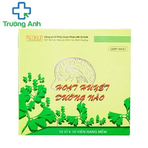 Hoạt huyết dưỡng não Medisun - Giúp cải thiện chức năng não bộ