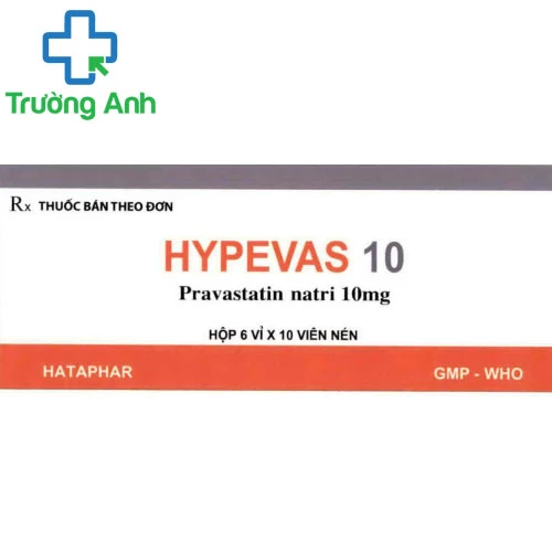 Hypevas 10 - Thuốc giúp tăng cholesterol máu hiệu quả