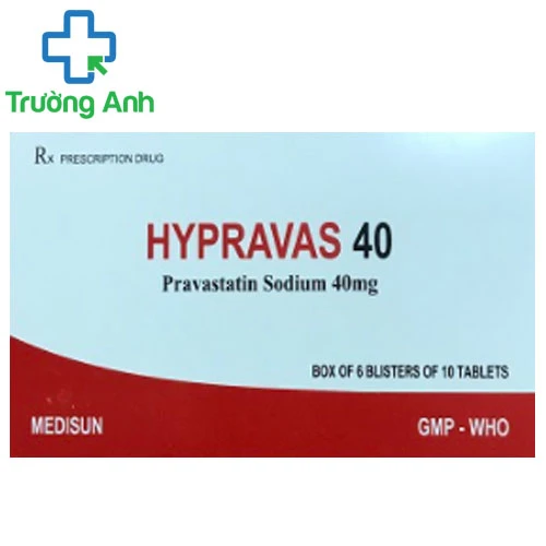 Hypravas 40 - Thuốc điều trị bệnh tim mạch hiệu quả