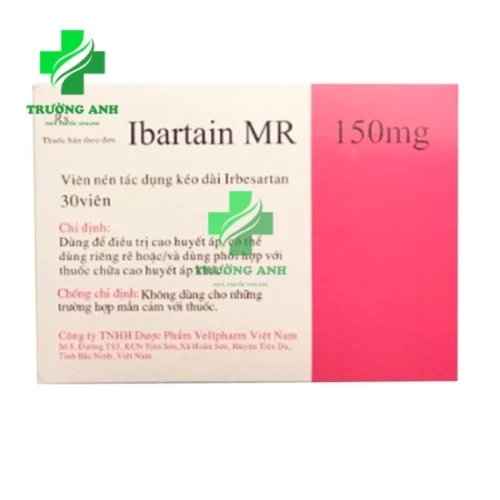 Ibartain MR - Thuốc điều trị tăng huyết áp hiệu quả của Vellpharm