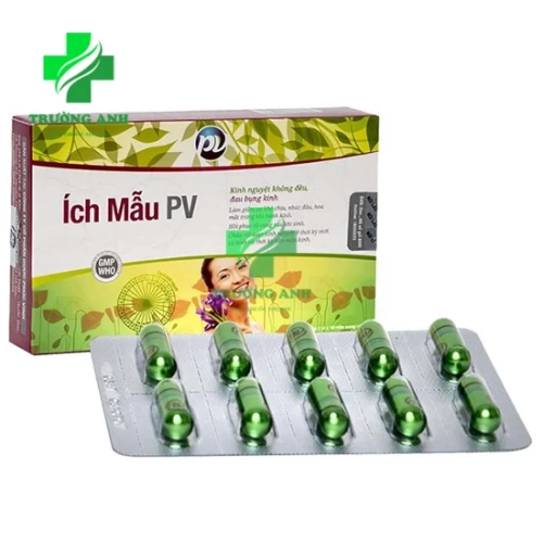 Ích mẫu PV - Giúp điều trị kinh nguyệt không đều, đau bụng kinh