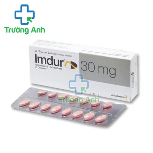 Imdur 30mg - Giúp điều trị đau thắt ngực hiệu quả của Anh