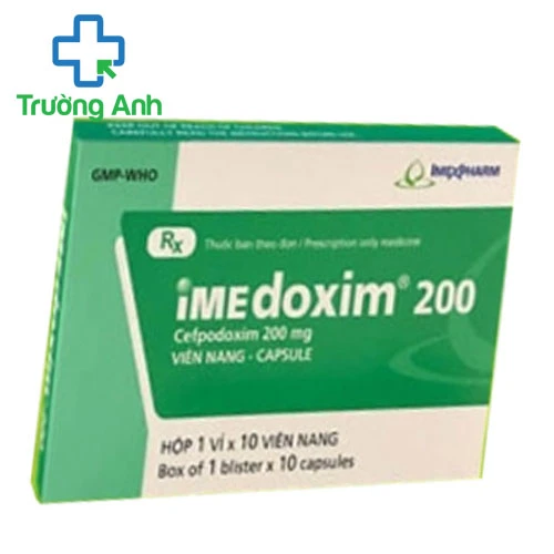 Imedoxim 100 (Thuốc cốm pha hỗn dịch) - Thuốc điều trị nhiễm khuẩn hiệu quả
