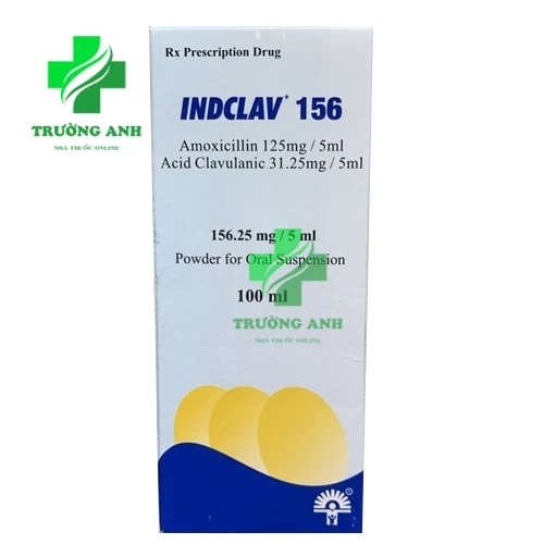 Indclav 156 Indchemie - Thuốc điều trị viêm, nhiễm khuẩn