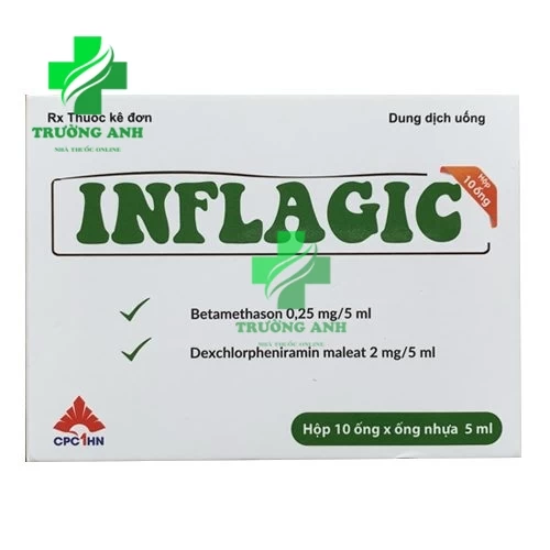 Inflagic 5ml - Thuốc điều trị dị ứng da và đường hô hấp