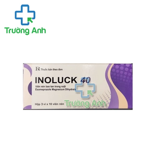 Inoluck 40 - Thuốc điều trị trào ngược dạ dày - thực quản