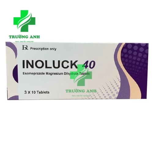 Inoluck 40 - Thuốc điều trị trào ngược dạ dày - thực quản