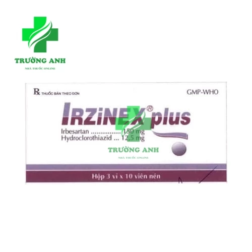 Irzinex Plus Pharimexco - Thuốc điều trị tăng huyết áp hiệu quả