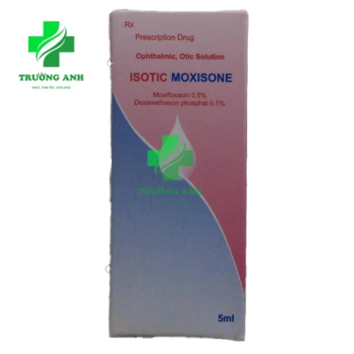 Isotic Moxisone - Thuốc điều trị viêm nhiễm ở mắt hiệu quả
