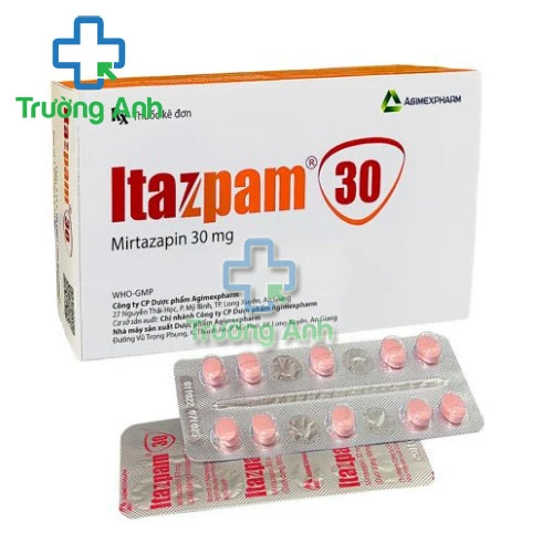 Itazpam 30 Agimexpharm - Điều trị các đợt trầm cảm nặng