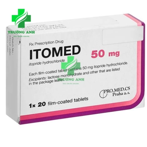 Itomed 50mg - Điều trị các triệu chứng trên đường tiêu hóa