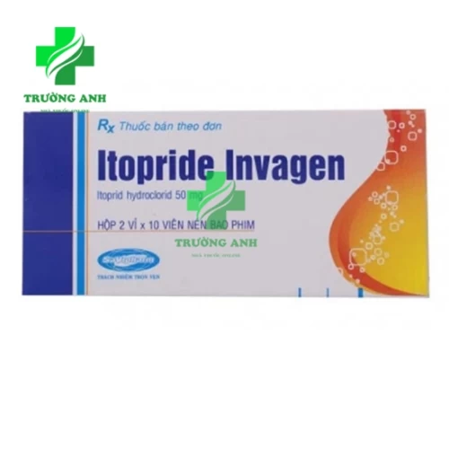 Itopride Invagen - Thuốc điều trị viêm dạ dày mãn tính hiệu quả