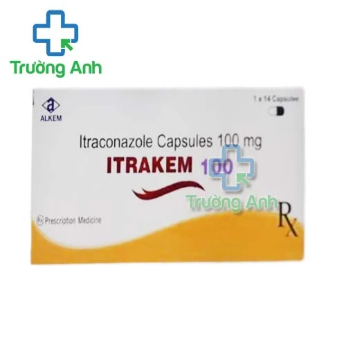 Itrakem 100 Alkem - Điều trị nhiễm nấm Candida hiệu quả