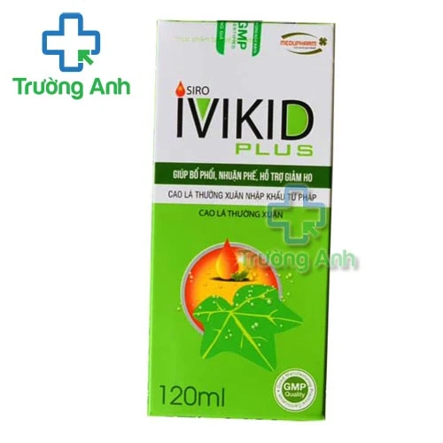 Ivikid Plus Medupharm - Hỗ trợ làm giảm ho do hiệu quả