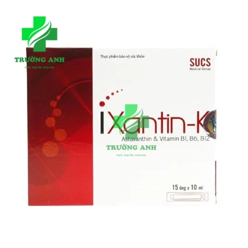 Ixantin - K - Giúp bổ mắt, tăng cường thị lực hiệu quả
