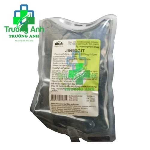 Jinmigit 200mg/100ml - Thuốc điều trị tắc động mạch hiệu qủa