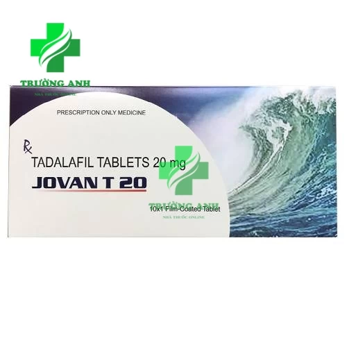 Jovan T 20 Cadila - Thuốc điều trị rối loạn cương dương hiệu quả (10 hộp)