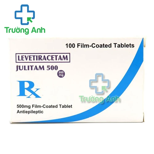 Julitam 500 Cadila - Thuốc điều trị động kinh của Ấn Độ