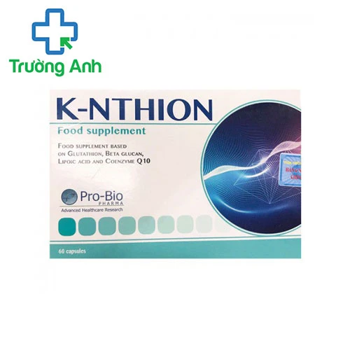 K-NTHION - Hỗ trợ giải độc và bảo vệ gan hiệu quả của Italy