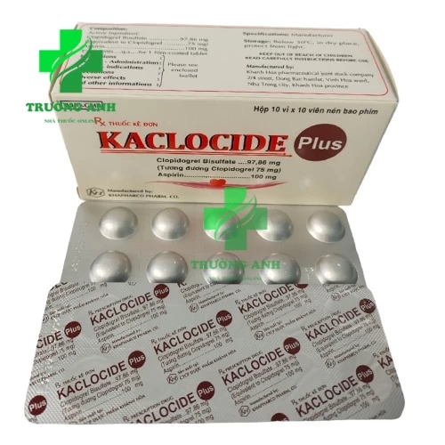 Kaclocide Plus Khapharco - Phòng ngừa hình thành cục máu đông