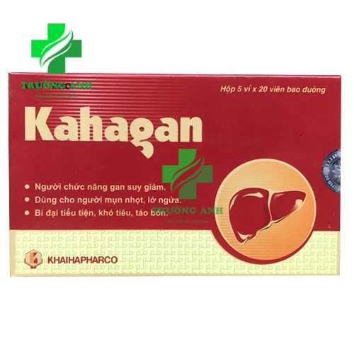 Kahagan (Viên bao đường) - Hỗ trợ điều trị viêm gan của Khaihapharco