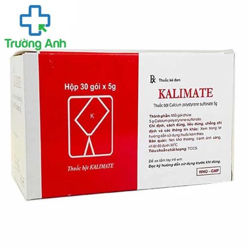 KALIMATE TW2 - Thuốc điều trị bệnh nhân suy thận cấp tính hiệu quả