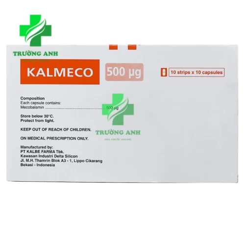 Kalmeco 500mcg Kalbe - Thuốc điều trị bệnh lý thần kinh ngoại biên 