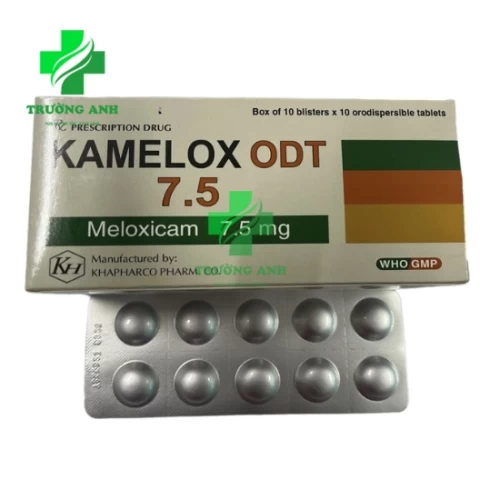 Kamelox ODT 7.5 Khapharco - Điều trị viêm xương khớp hiệu quả