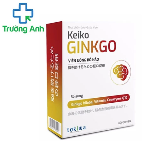Keiko Ginkgo - Hỗ trợ hoạt huyết, tăng cường tuần hoàn máu não