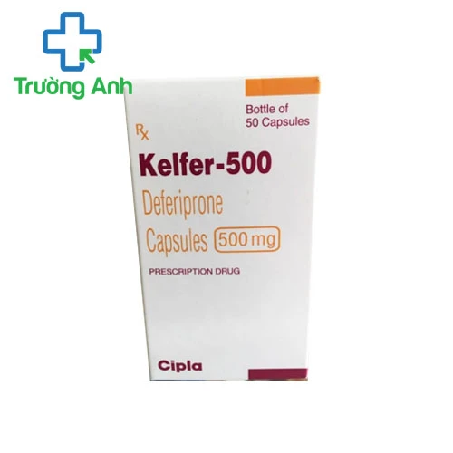 Kelfer-500 - Thuốc điều trị dư thừa sắt trong cơ thể rất tốt