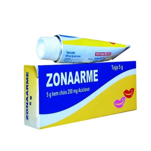 Kem Zonaarme - Thuốc điều trị nhiễm virus Herpes simplex typ 1 và 2 ở da hiệu quả