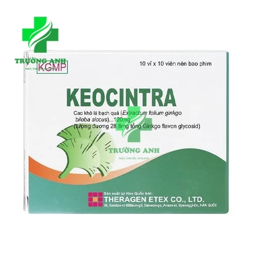 Keocintra - Điều trị chứng chóng mặt, ù tai hiệu quả