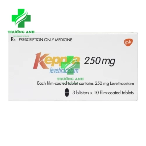 Keppra 250mg GSK - Thuốc điều trị động kinh hiệu quả