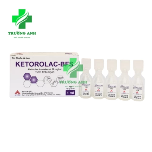KETOROLAC-BFS - Thuốc điều trị tại chỗ triệu chứng viêm kết mạc dị ứng