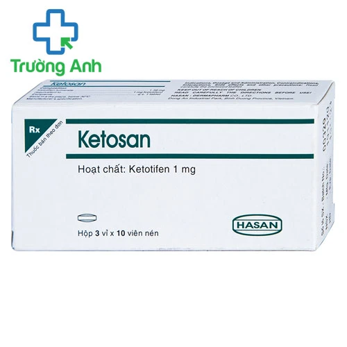 Ketosan-cap -Thuốc điều trị hen phế quản hiệu quả
